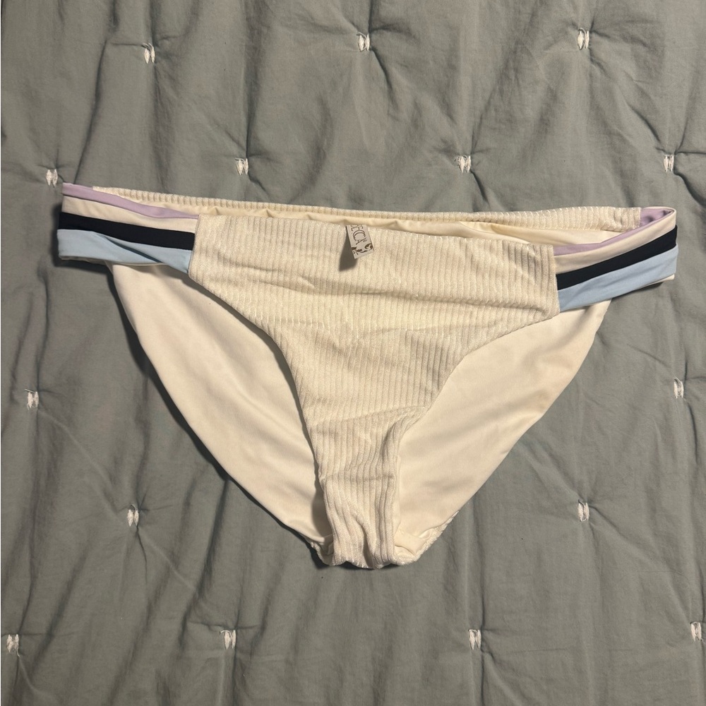 BECCA Cream Bikini Bottom